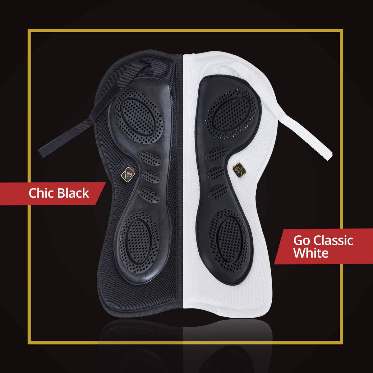 3D Air-Mesh Half Pad English Saddle K4718