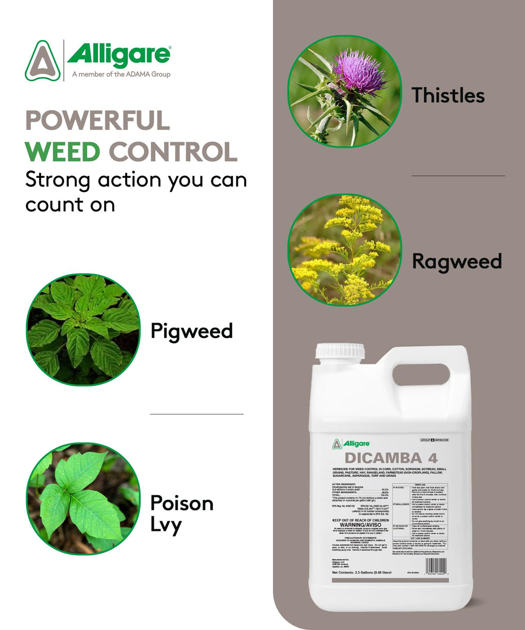Water-Soluble Dicamba Herbicide 2.5 Gallons V47008