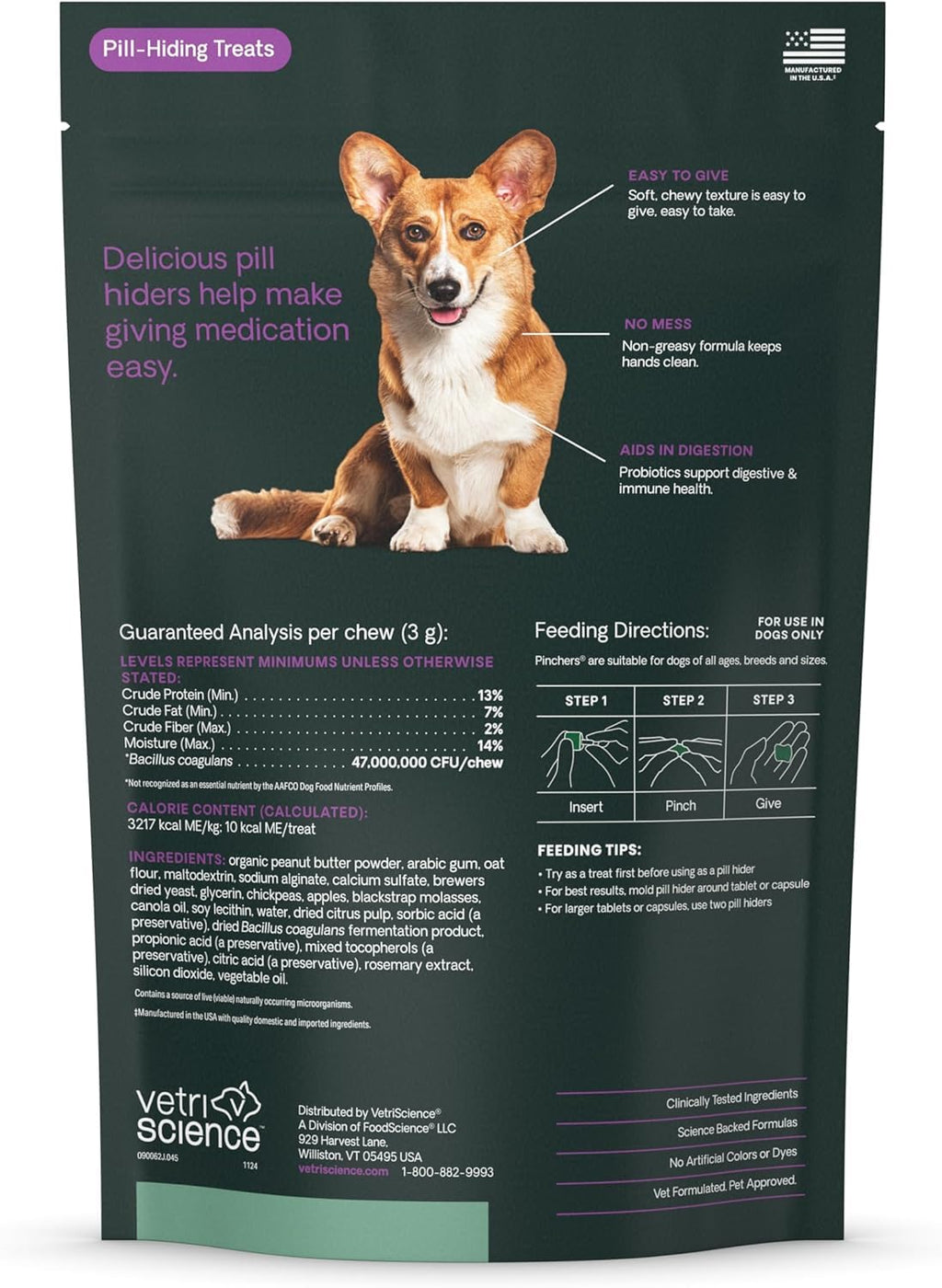 Peanut Butter Dog Pill Hiders 45 Count M933586