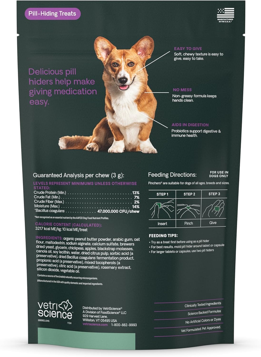 Peanut Butter Dog Pill Hiders 45 Count M933586