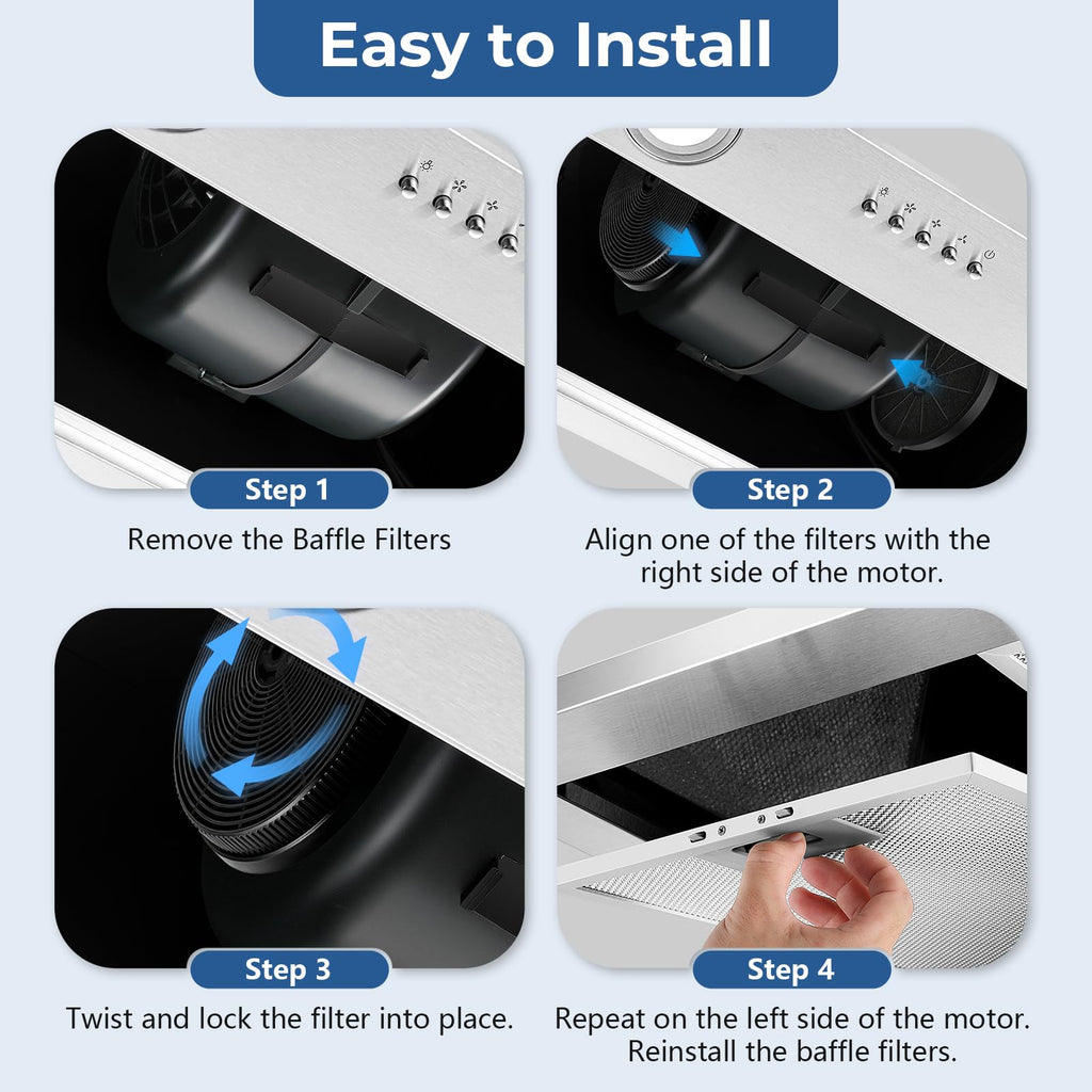 Carbon Filter for Range Hood U288