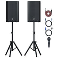 Dual 15" 2000W PA System with 2 Mic Inputs K17702