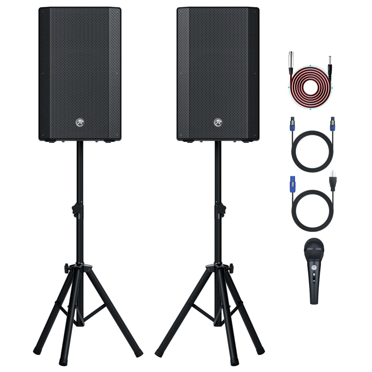 Dual 15" 2000W PA System with 2 Mic Inputs K17702