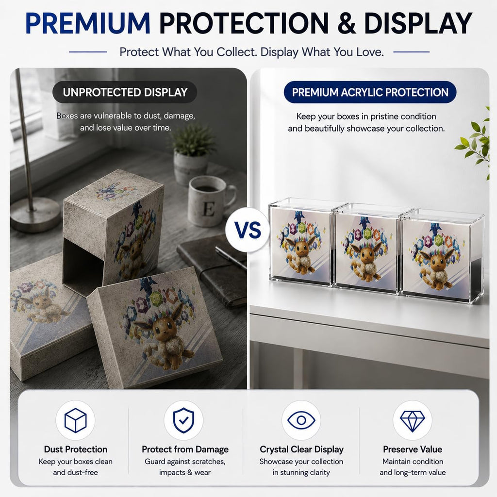 Acrylic Display Case with Magnetic Lid U49772