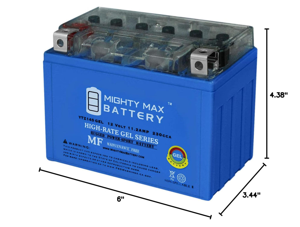 12V 11.2Ah GEL Battery V864