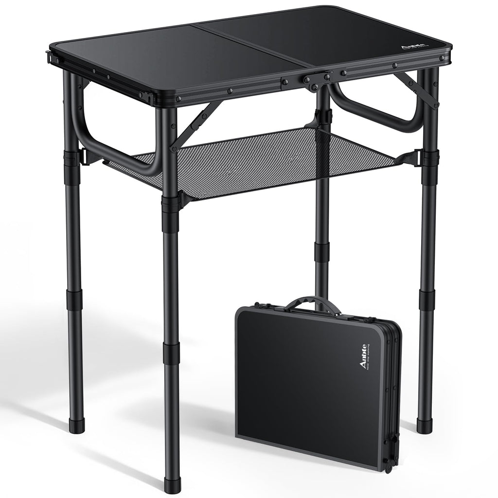 24"X 16" Adjustable Height Folding Camping Table P1214