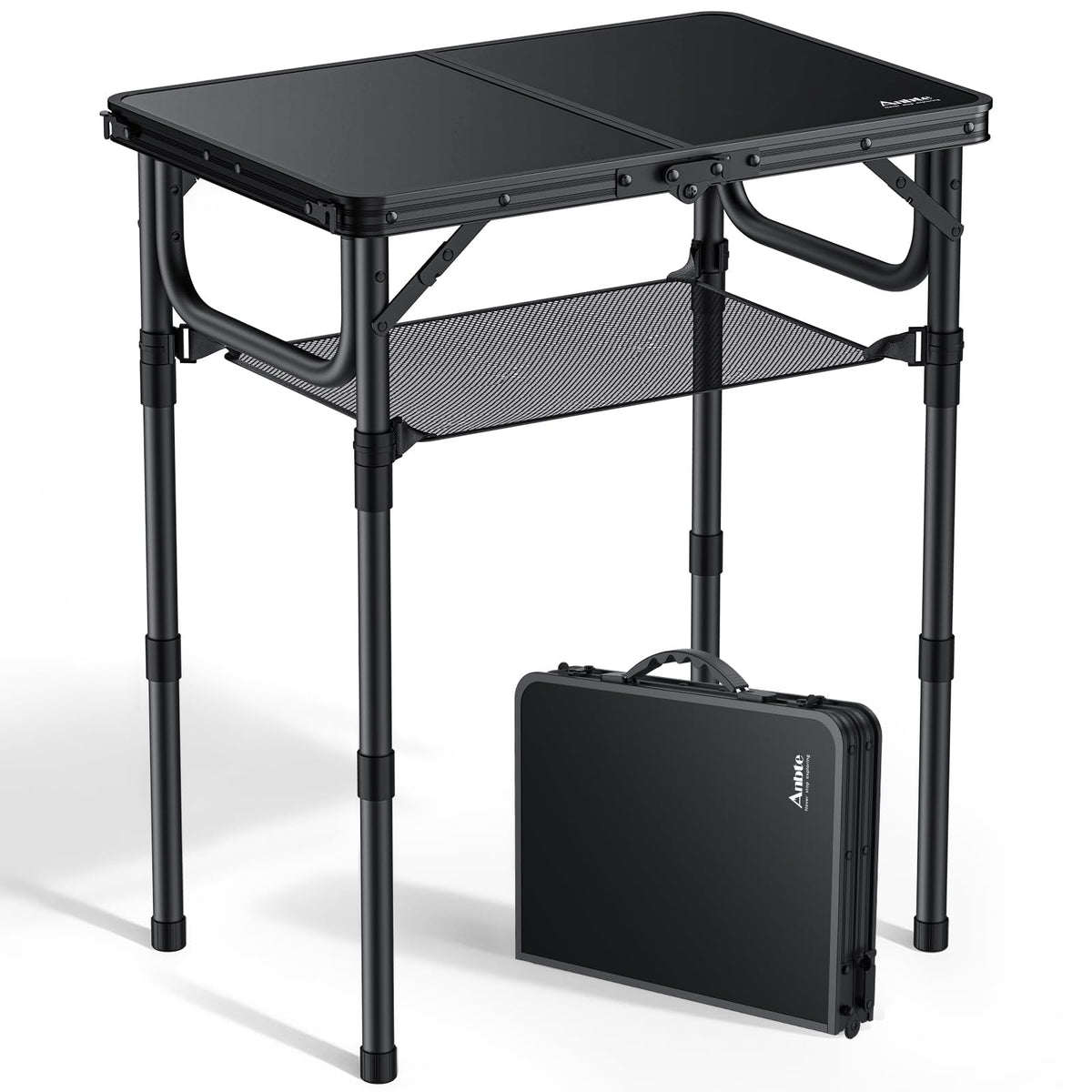 24"X 16" Adjustable Height Folding Camping Table P1214