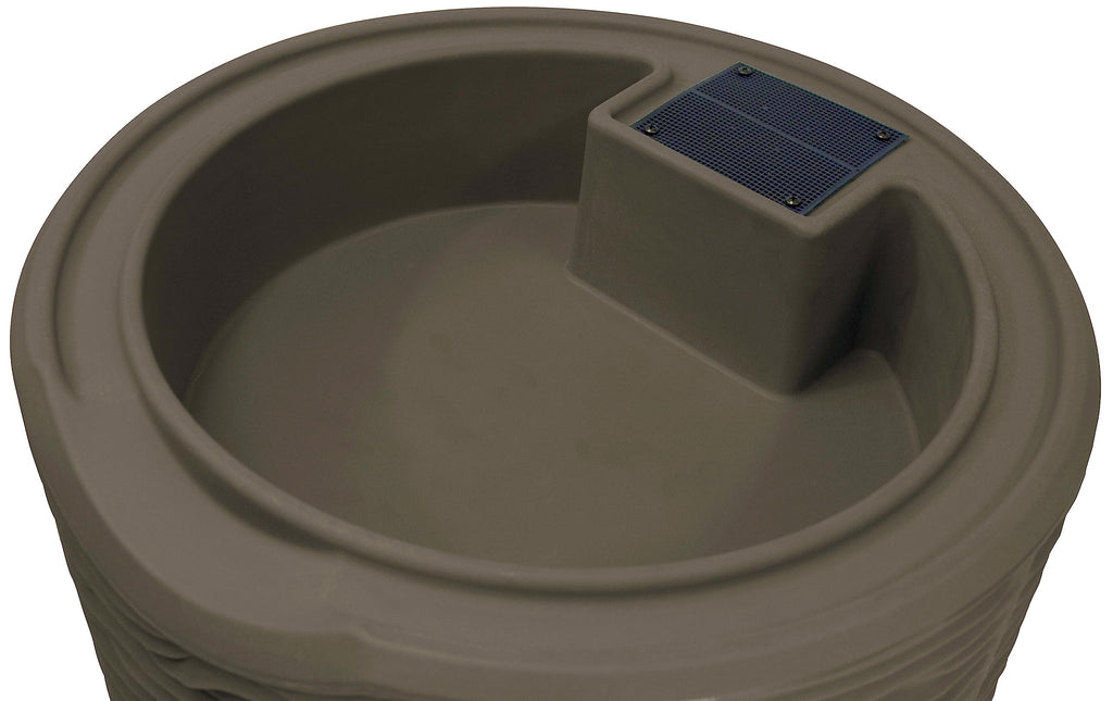 Faux Palm Rain Water Collection Barrel 50-Gallon G3870