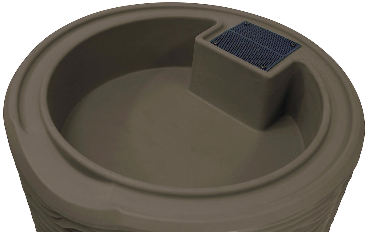 Faux Palm Rain Water Collection Barrel 50-Gallon G3870