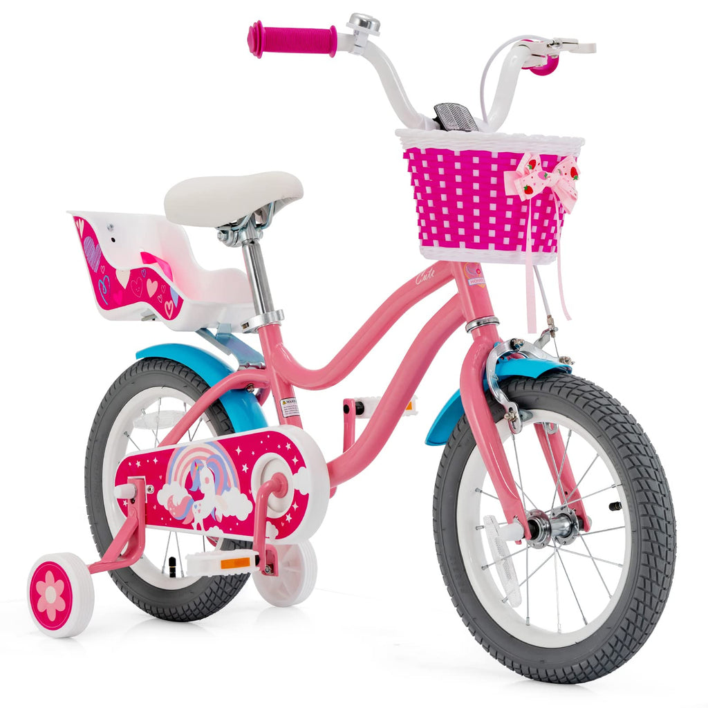 14 Inch Kids Bike with Training Wheels H278567