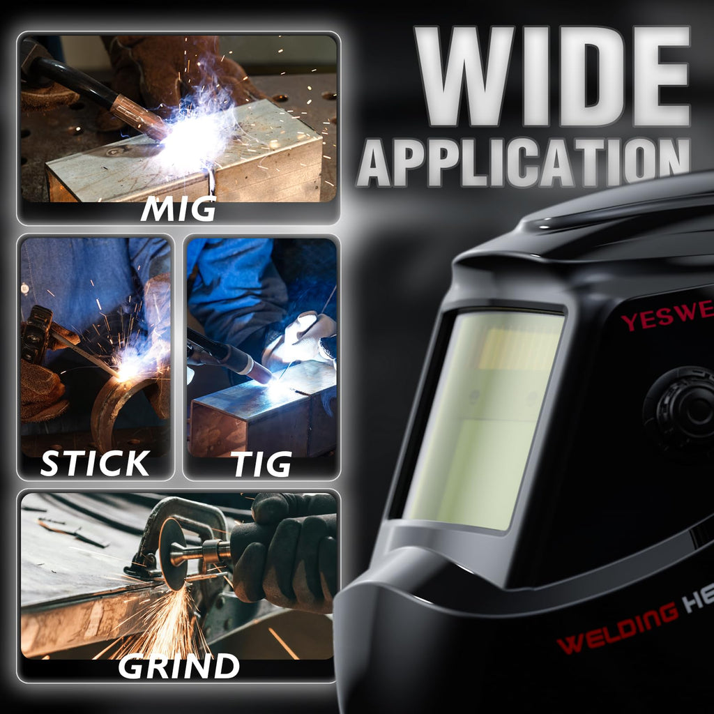 Auto Darkening Welding Helmet True Color B94401