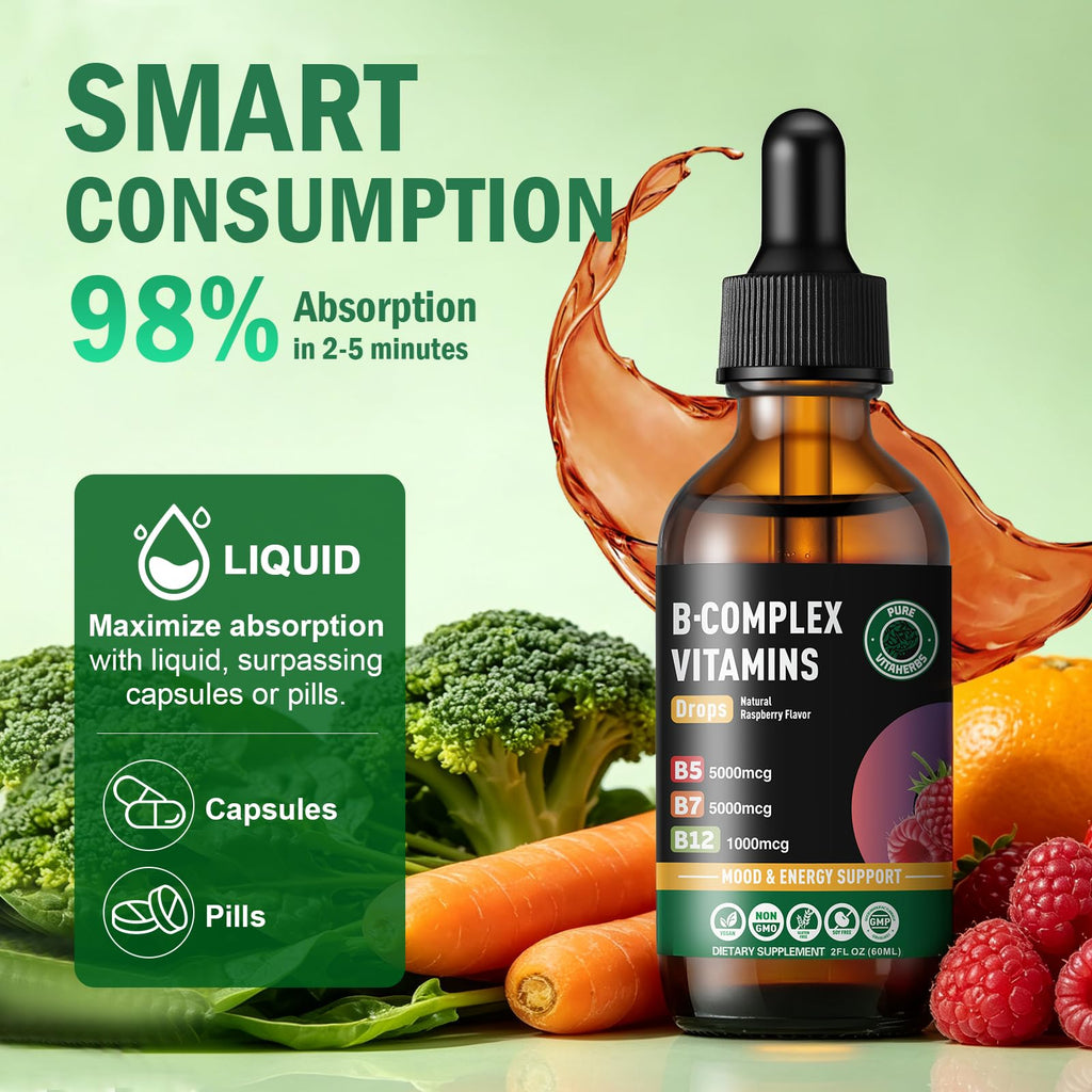B-Complex & Biotin Drops 2 Fl Oz L33923