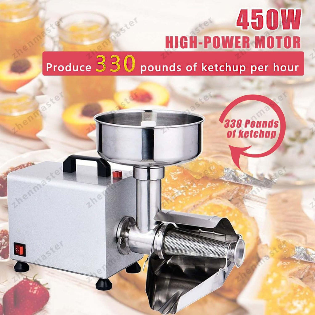 450W Stainless Steel Electric Tomato Strainer P938