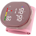 Pink Rechargeable Wrist Blood Pressure Monitor U98812