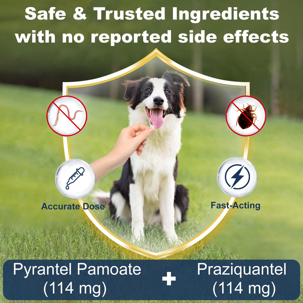 7-Way Dewormer for Dogs, 30 Tablets S981