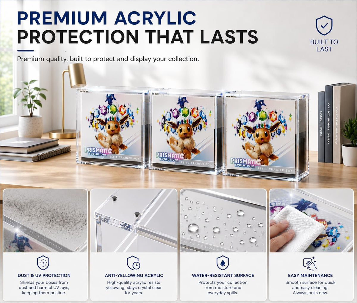 Acrylic Display Case with Magnetic Lid U49772