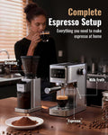Espresso Machine with Grinder and 48 Grind Settings N481