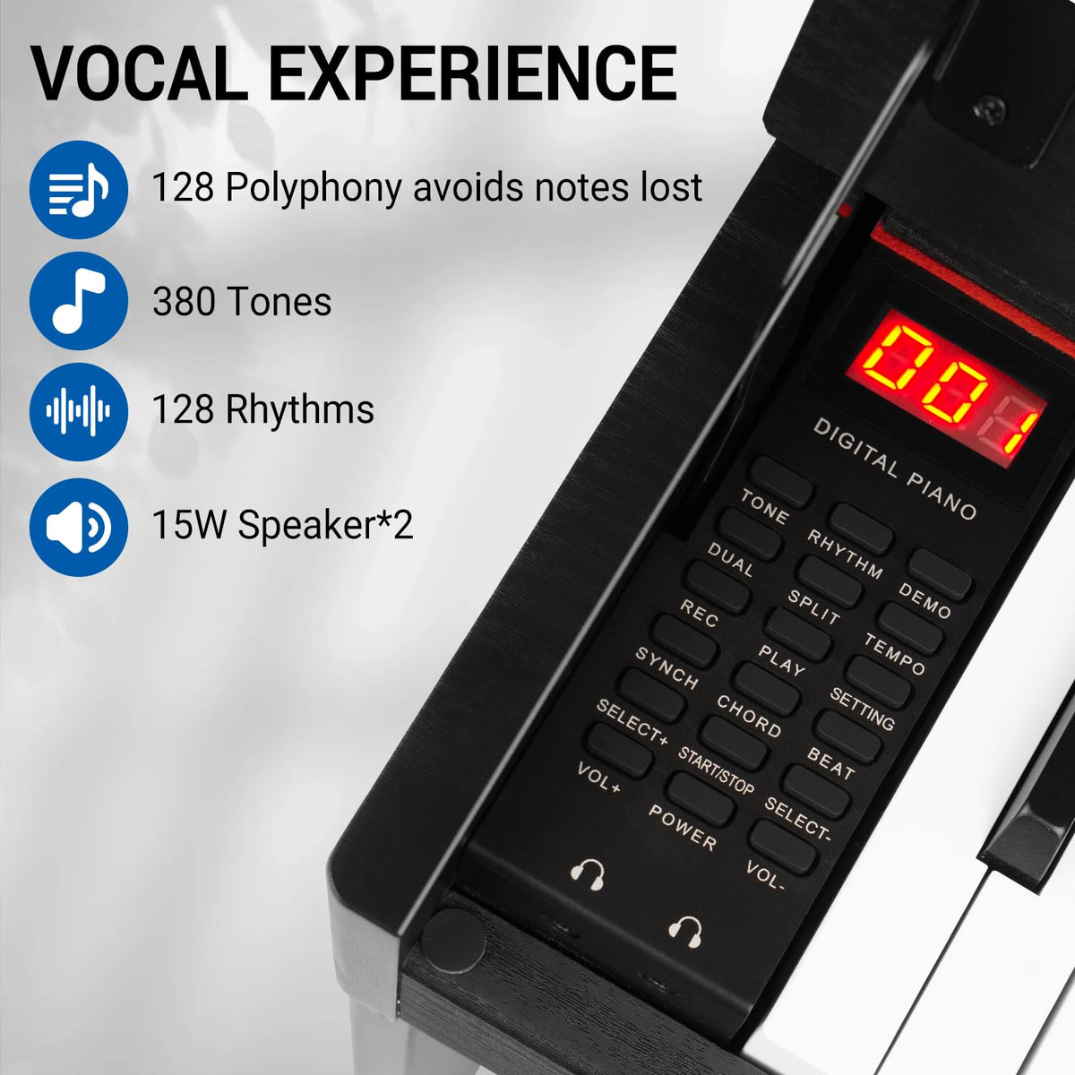 88 Key Fully Weighted Digital Piano R90540