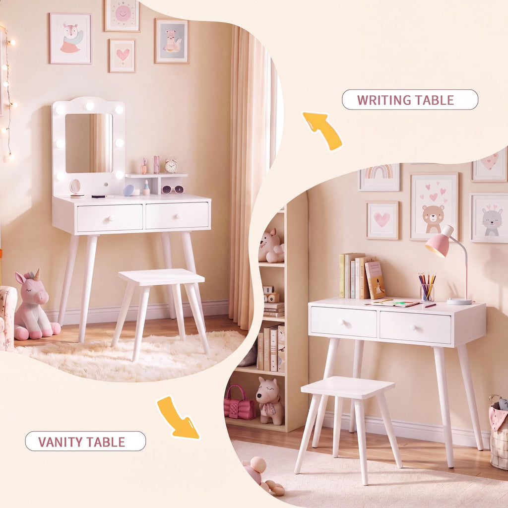 Kids Vanity and Chair Set B9803