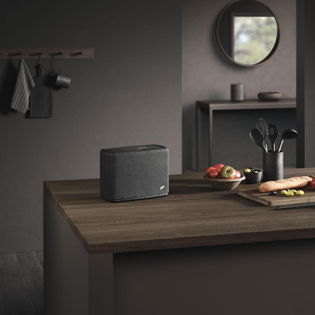 Portable WiFi & Bluetooth Multiroom Speaker Black H607049