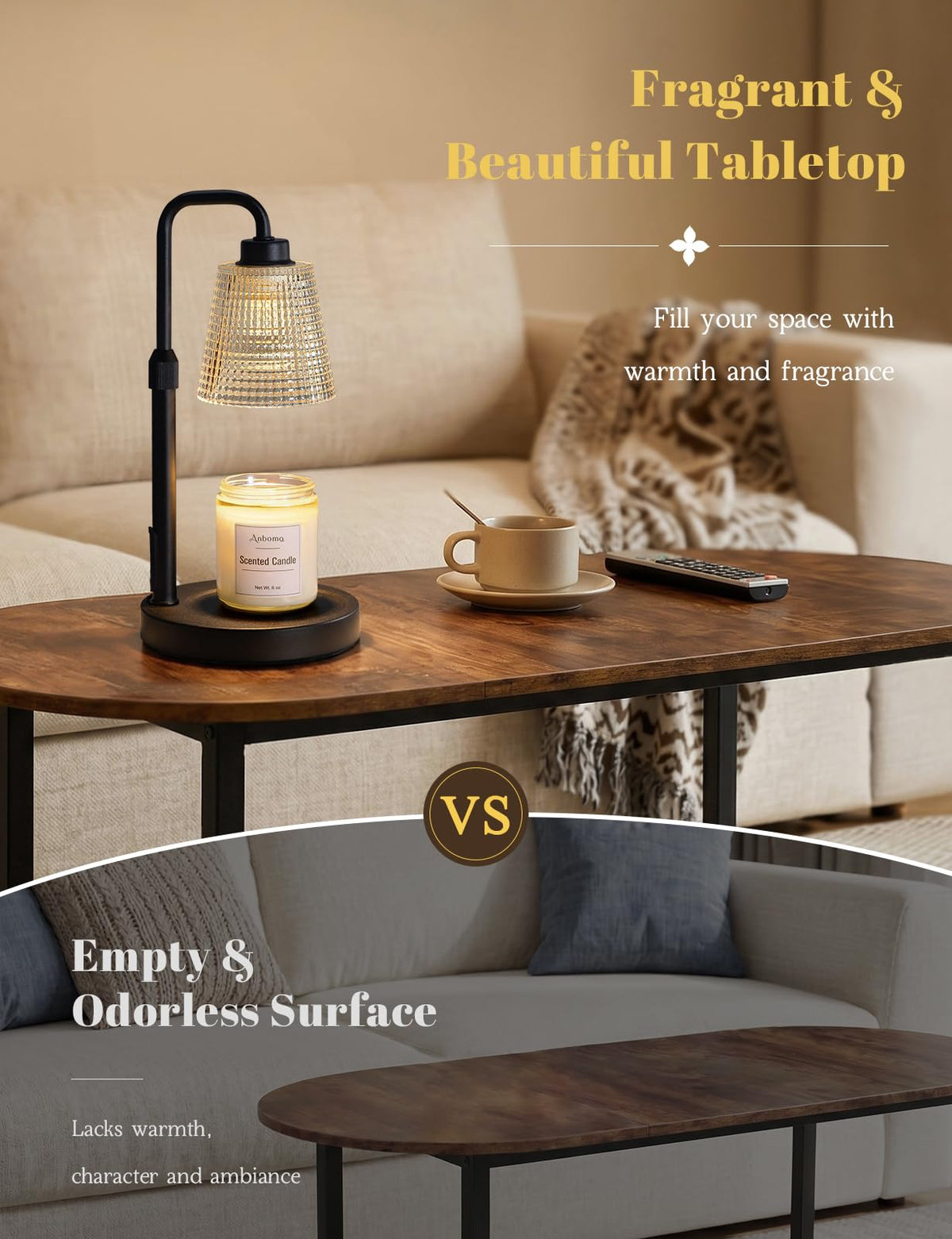 Candle Warmer Lamp with Timer E355