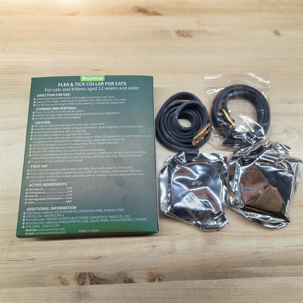 4 Pack Flea Collar for Cats Z477603