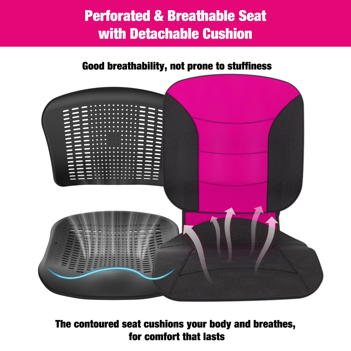 Lightweight Foldable Wheelchair with 12-inch Wheels and Removable Cushion J205321