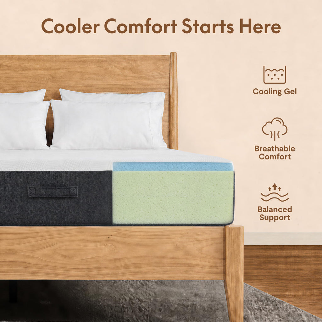 Queen 6" Tri-Fold Mattress J82148