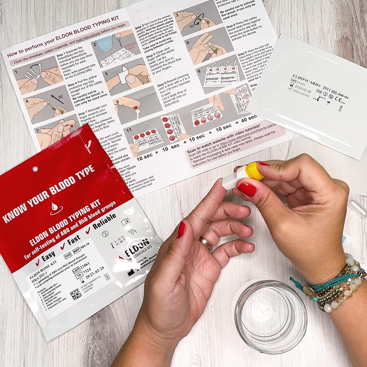 Home Blood Typing Kit N6567