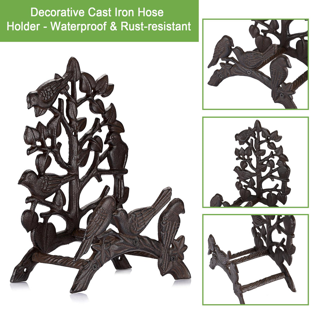Cast Iron Wall Mount Garden Hose Holder V210