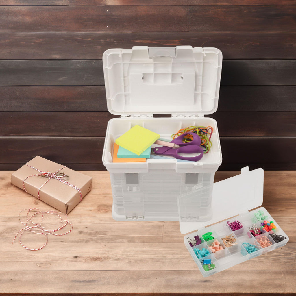Portable Tool Box Small Parts Organizer with Drawers Z649530