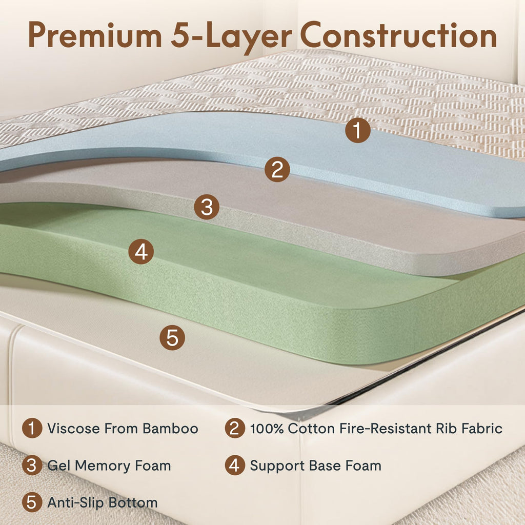 Queen 6" Tri-Fold Mattress J82148