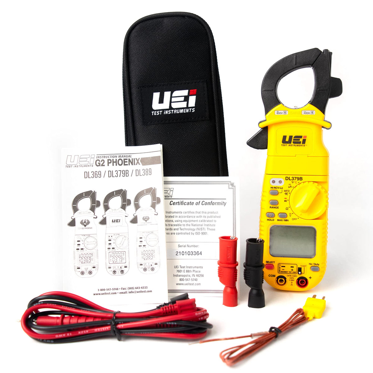 Digital Auto Ranging Clamp Meter K790561
