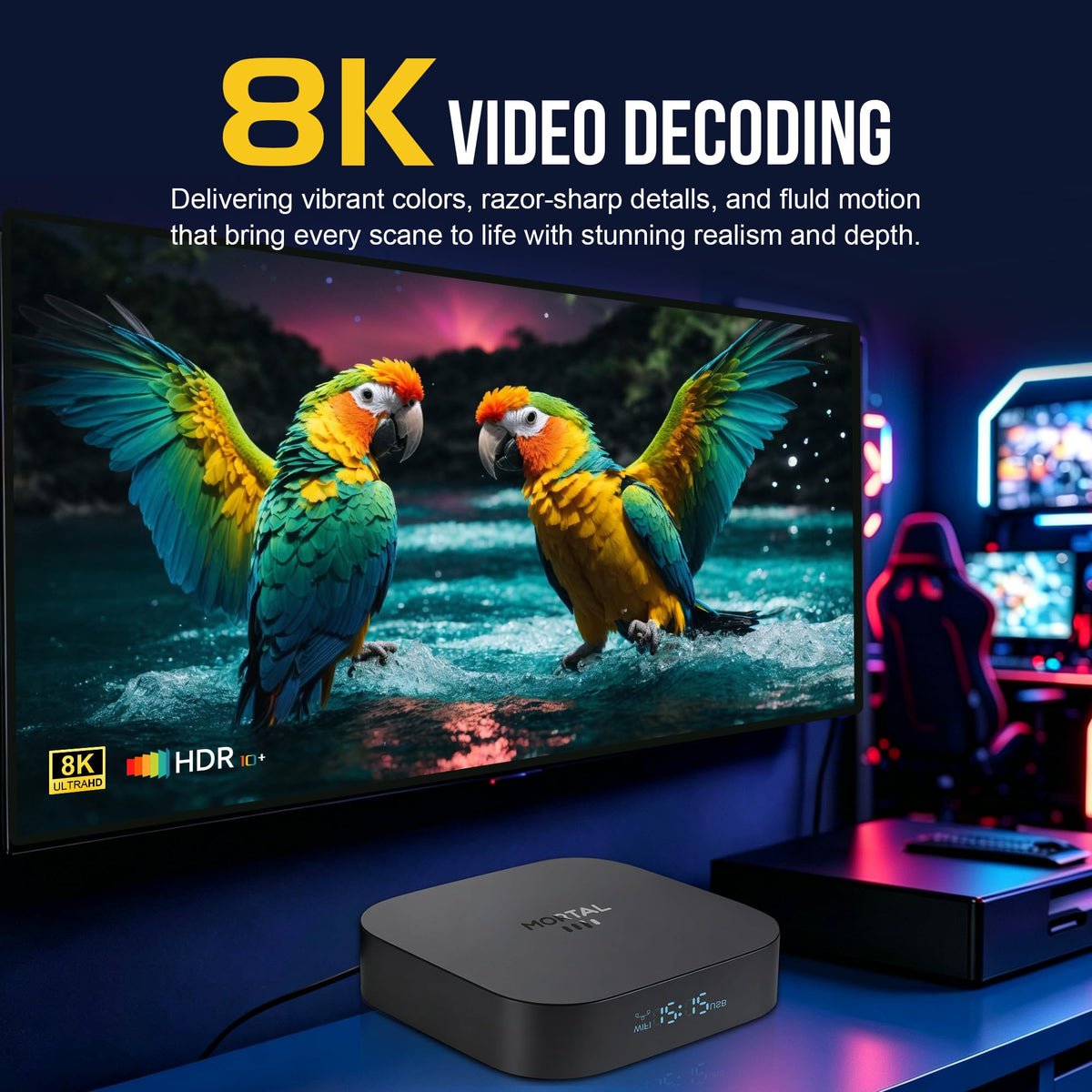 Android 14 TV Box 8K Ultra HD 2GB RAM 16GB ROM D57913