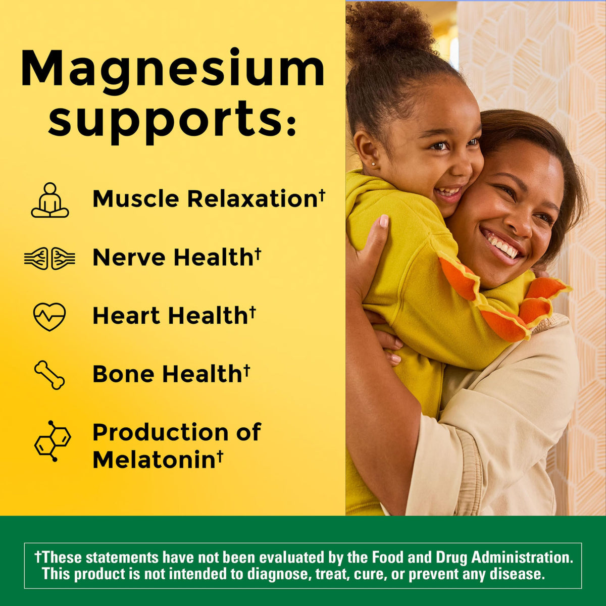 Magnesium L-Threonate with Vitamin C & Vitamin D3, 90 Capsules Q713