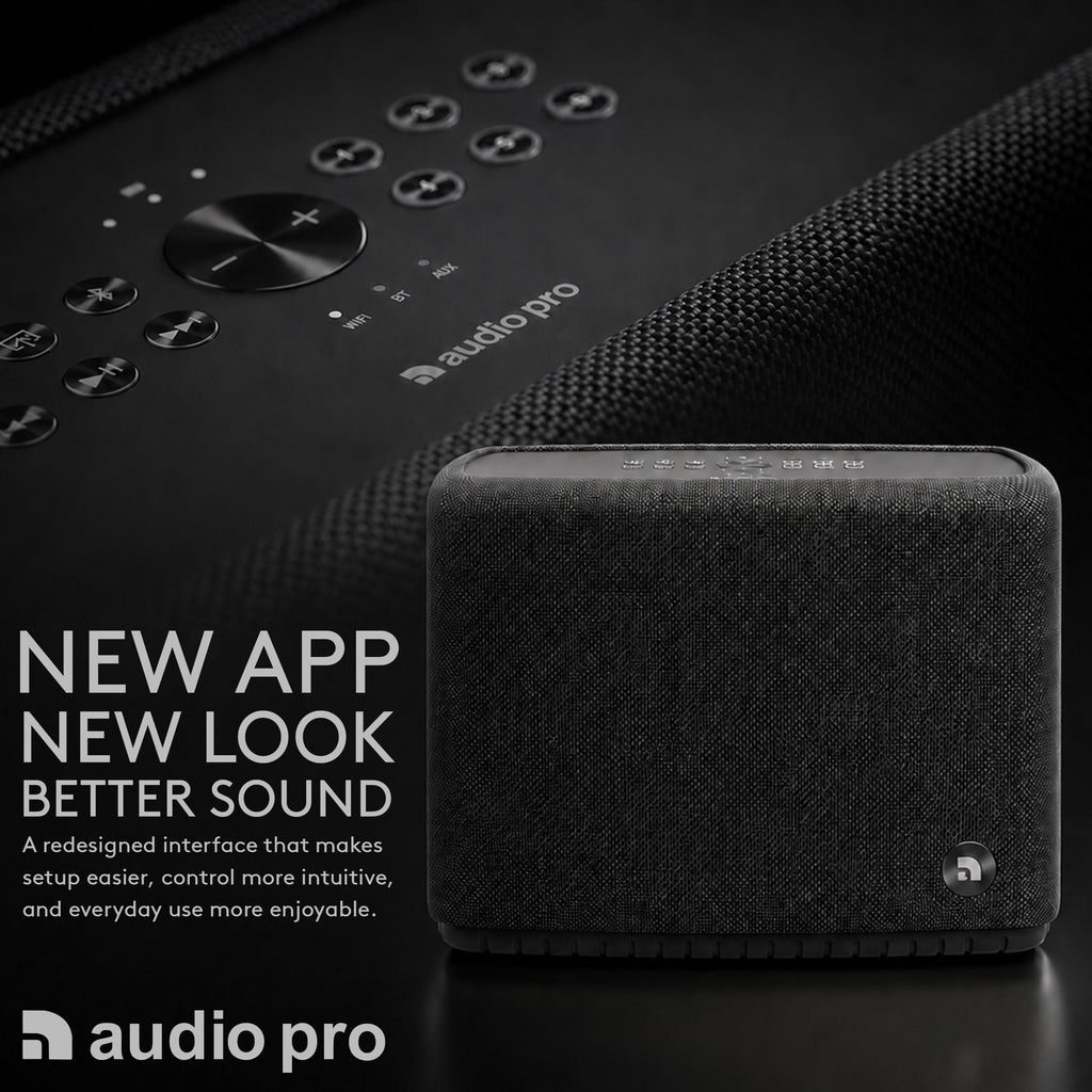Portable WiFi & Bluetooth Multiroom Speaker Black H607049