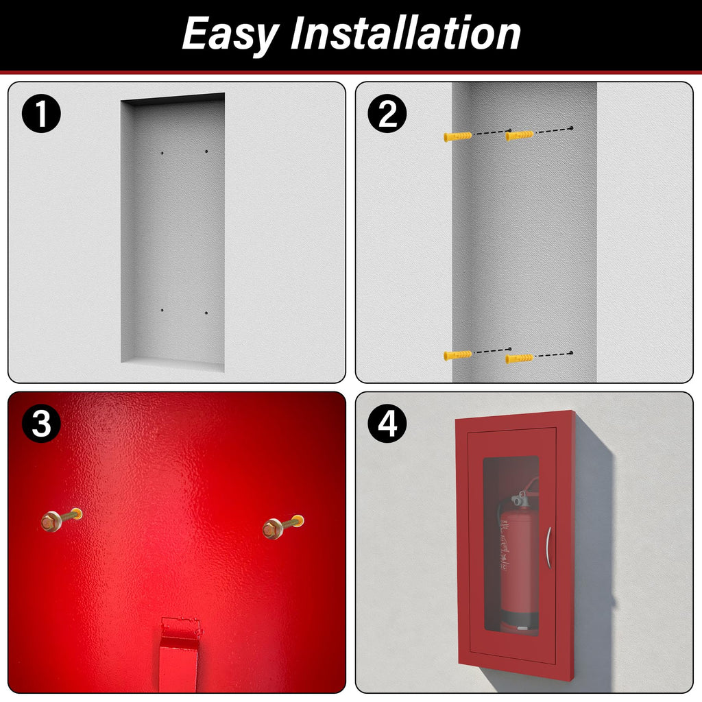 Recessed Wall Extinguisher Cabinet D76425