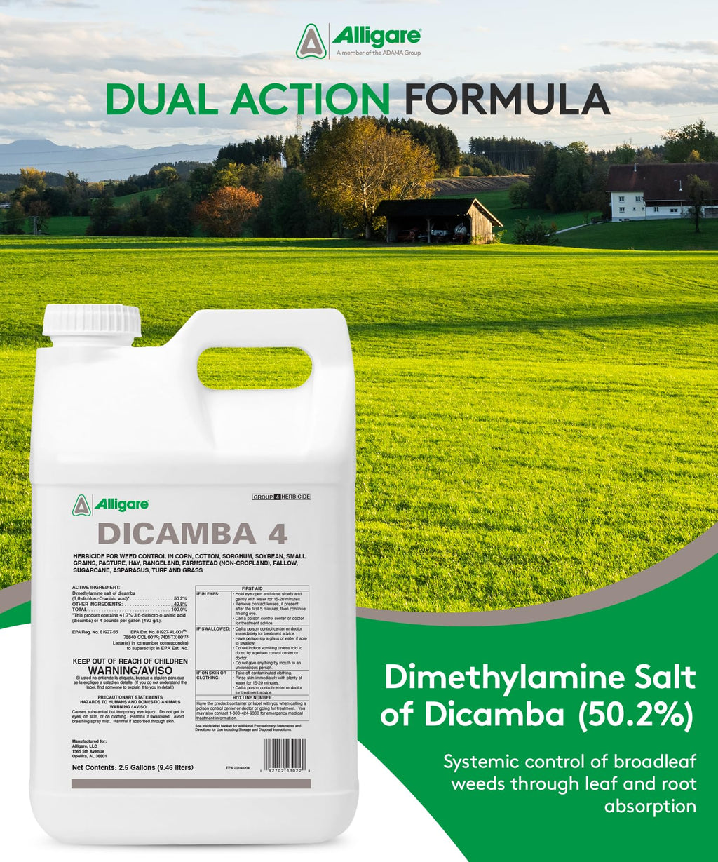 Water-Soluble Dicamba Herbicide 2.5 Gallons V47008