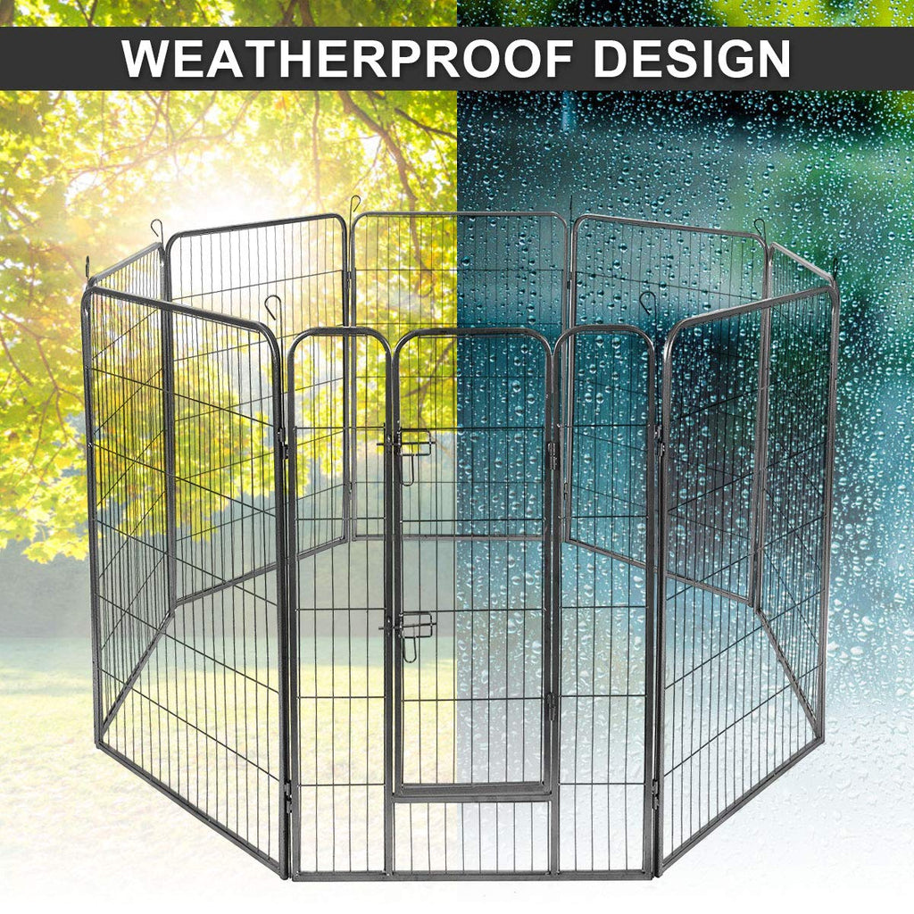 48 inch 8 Panel Metal Dog Playpen A96145