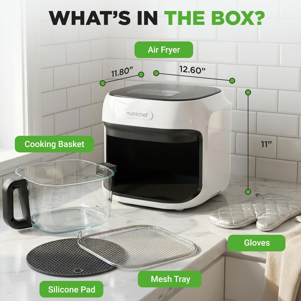 7.5 Quart Air Fryer with 6 Preset Cooking Modes A30495