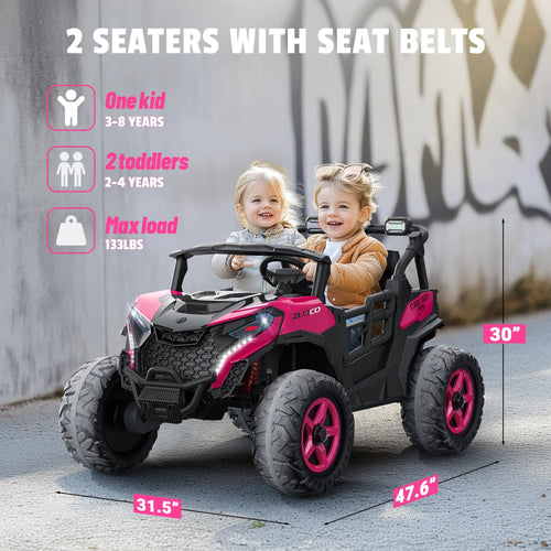 24V 4WD 2 Seater Ride on Toy Car I8616