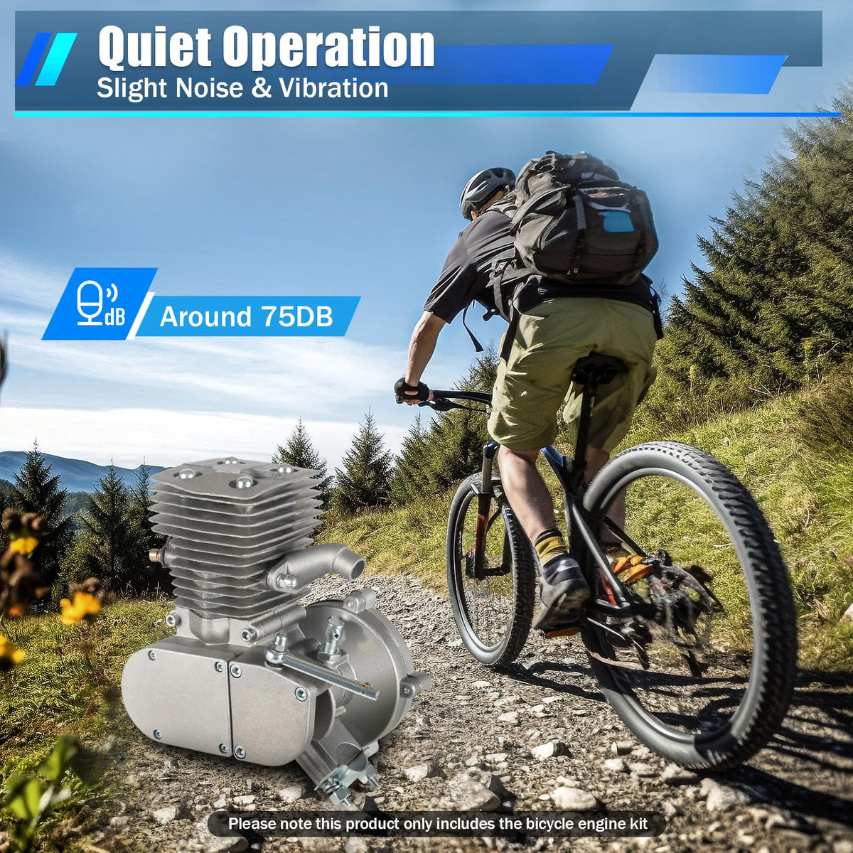 2 Stroke Air Cooling Bicycle Engine Kit T78677