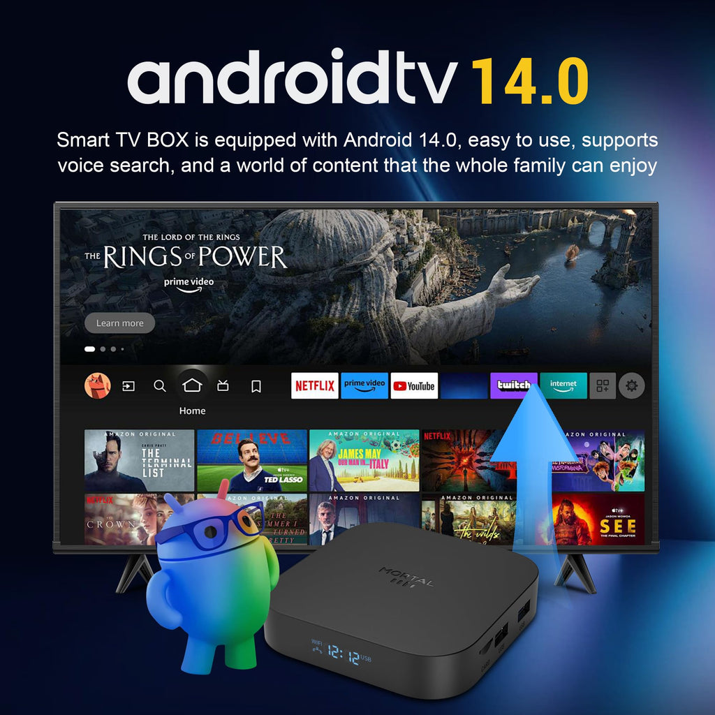 Android 14 TV Box 8K Ultra HD 2GB RAM 16GB ROM D57913