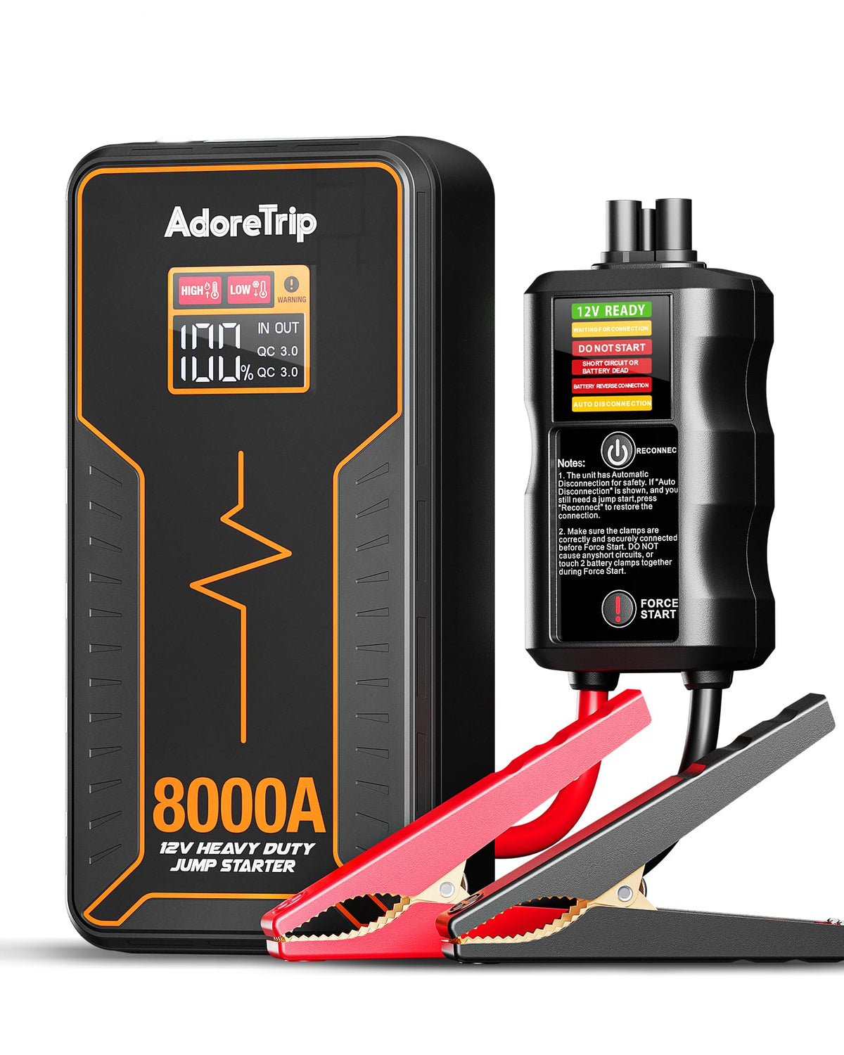 Portable 12v Car Jumper Starter I485022
