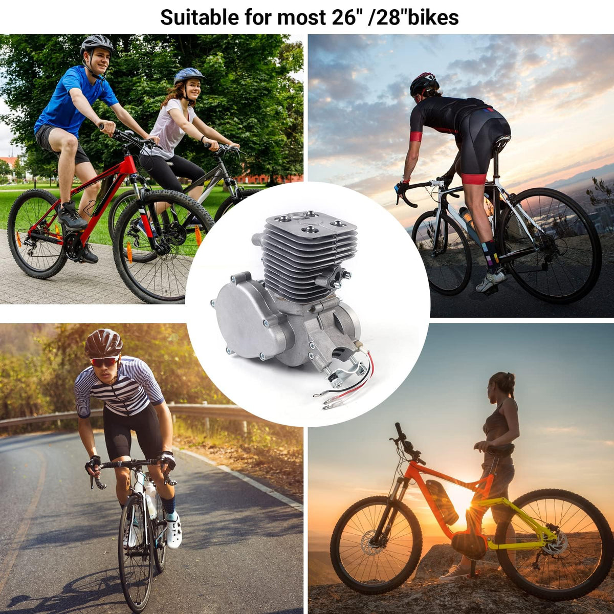 100cc 2 Stroke Bicycle Engine Kit A59987