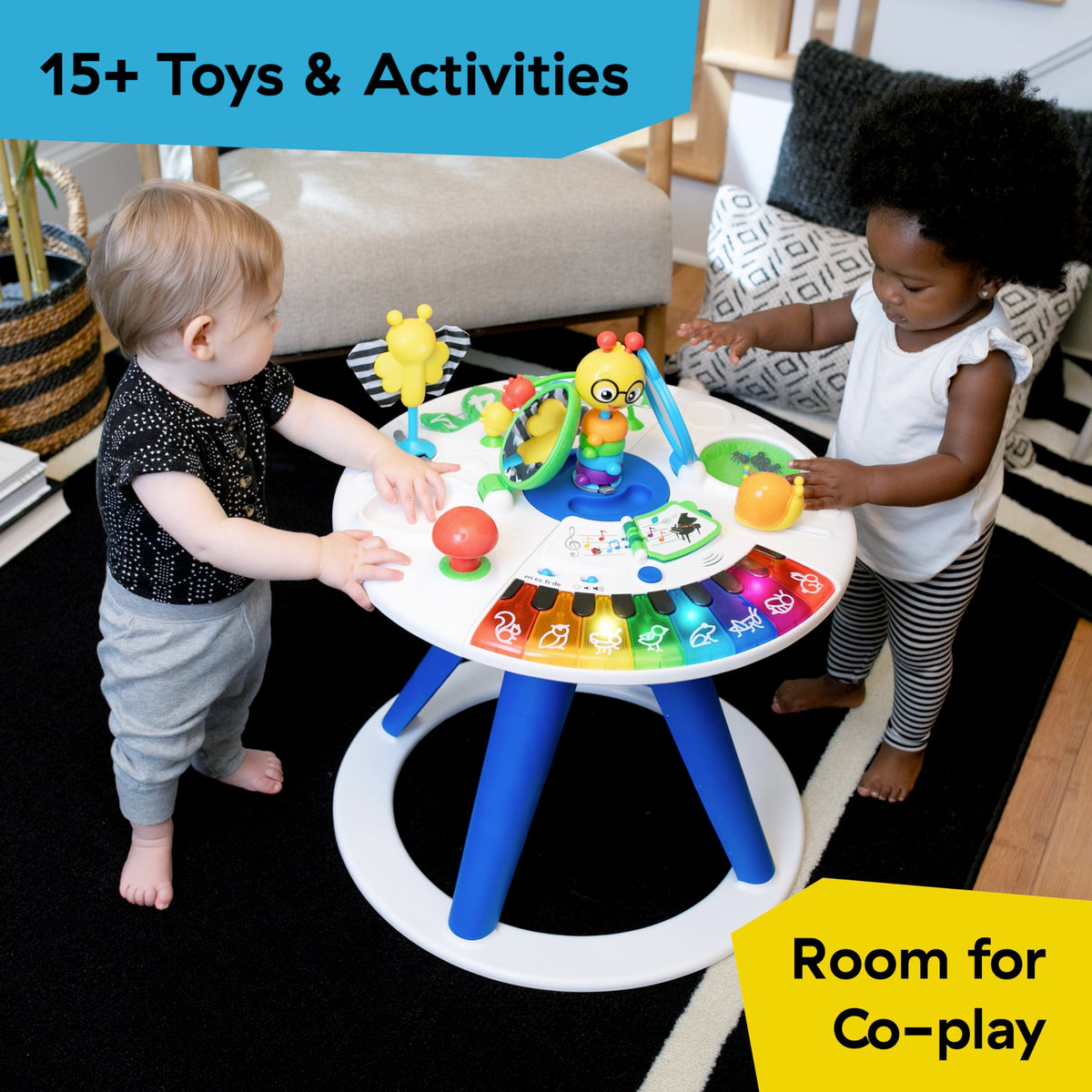 4-in-1 Activity Center & Walker with Piano Y796425