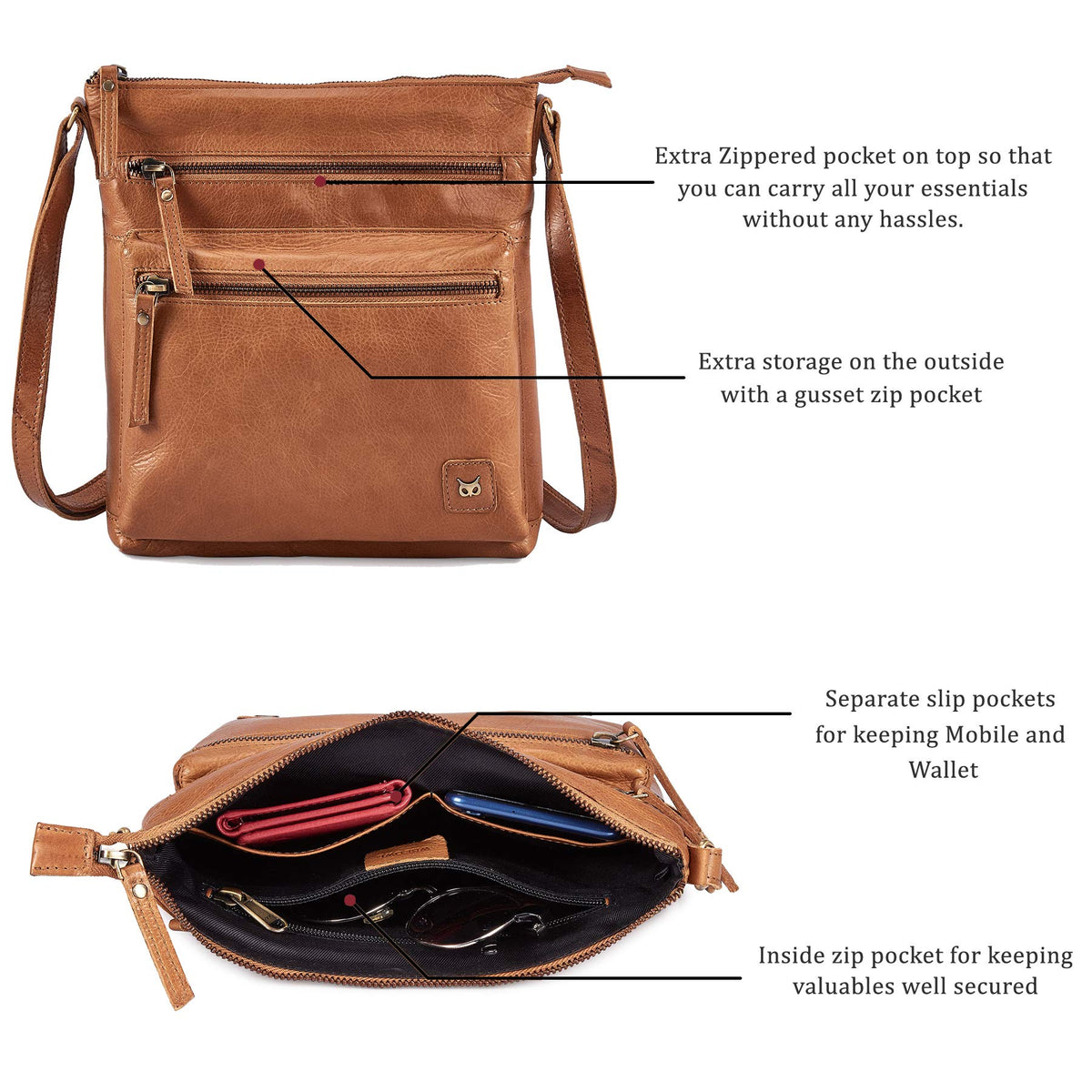 Small Leather Crossbody Bags Z57197