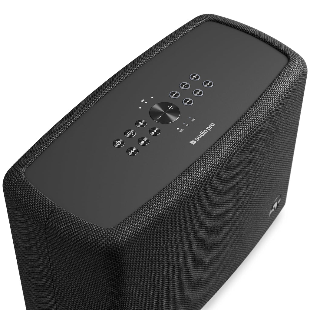 Portable WiFi & Bluetooth Multiroom Speaker Black H607049