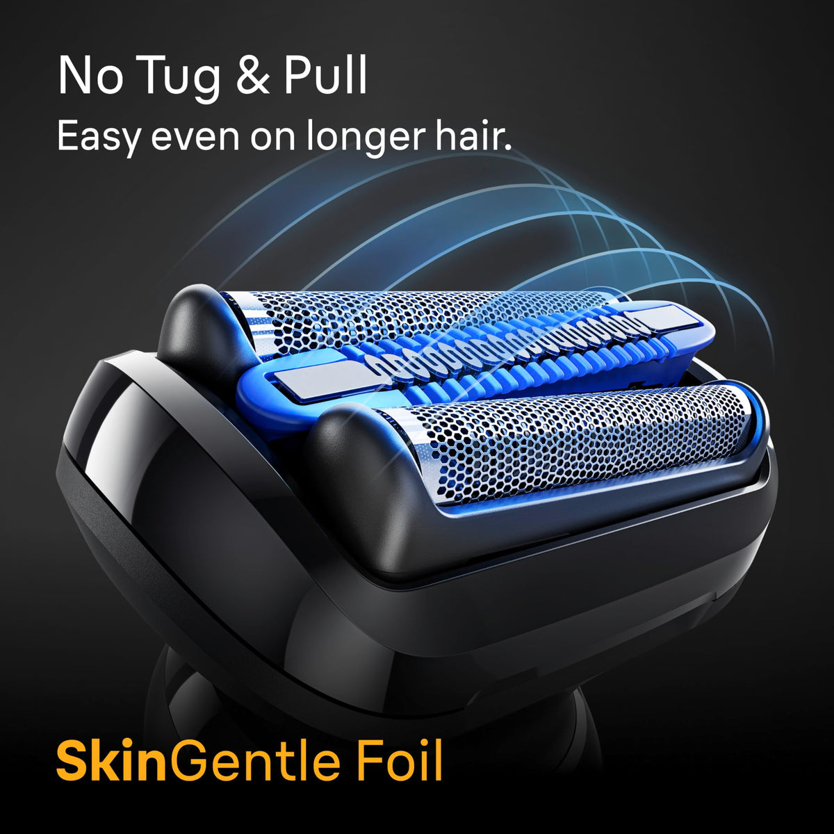 Black Wet & Dry Electric Shaver with Trimmer U254