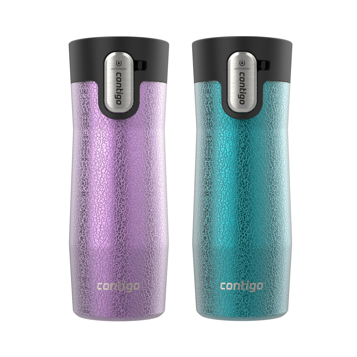 Vacuum-Insulated Stainless Steel Travel Mug 16 oz 2-Pack Y7057